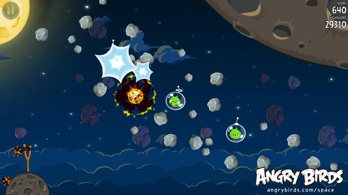 angry birds space