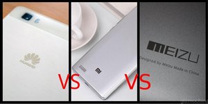 Meizu vs huawei vs xiaomi